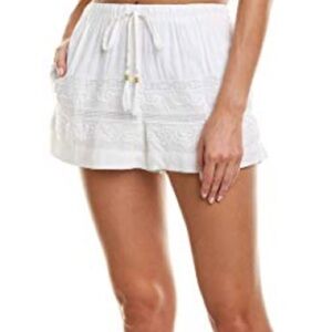 L*Space White/Ivory Shorts Size Extra Small